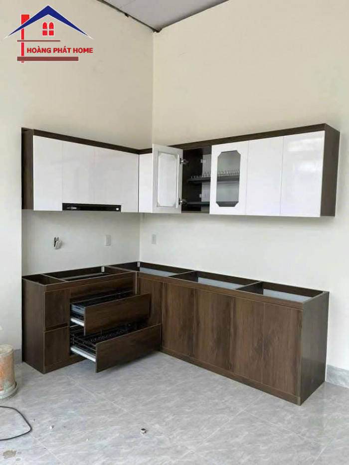 Tủ bếp nhựa cao cấp tại Huế