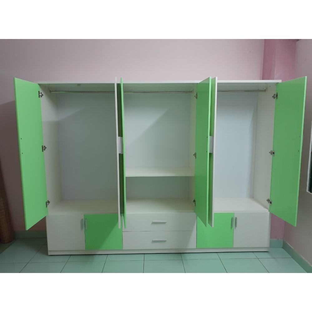 Tủ nhựa 6 cánh Đài Loan T6N2