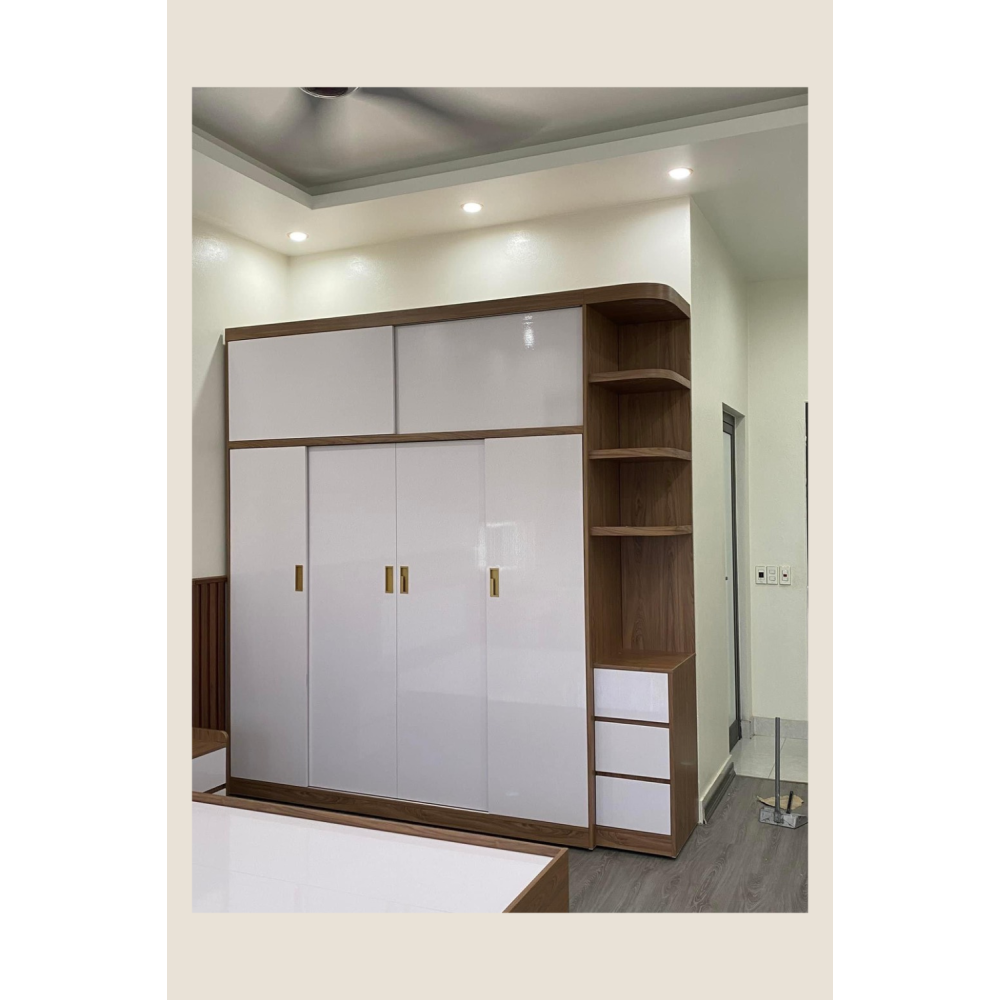 Tủ 4 cửa trượt Vinco Plastic 