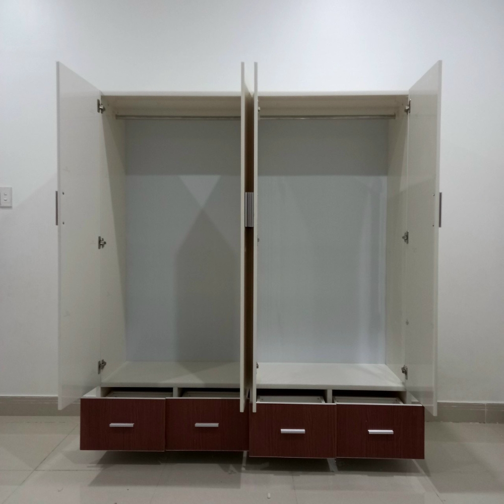 Tủ nhựa 4 Cánh Đài Loan T4CN6