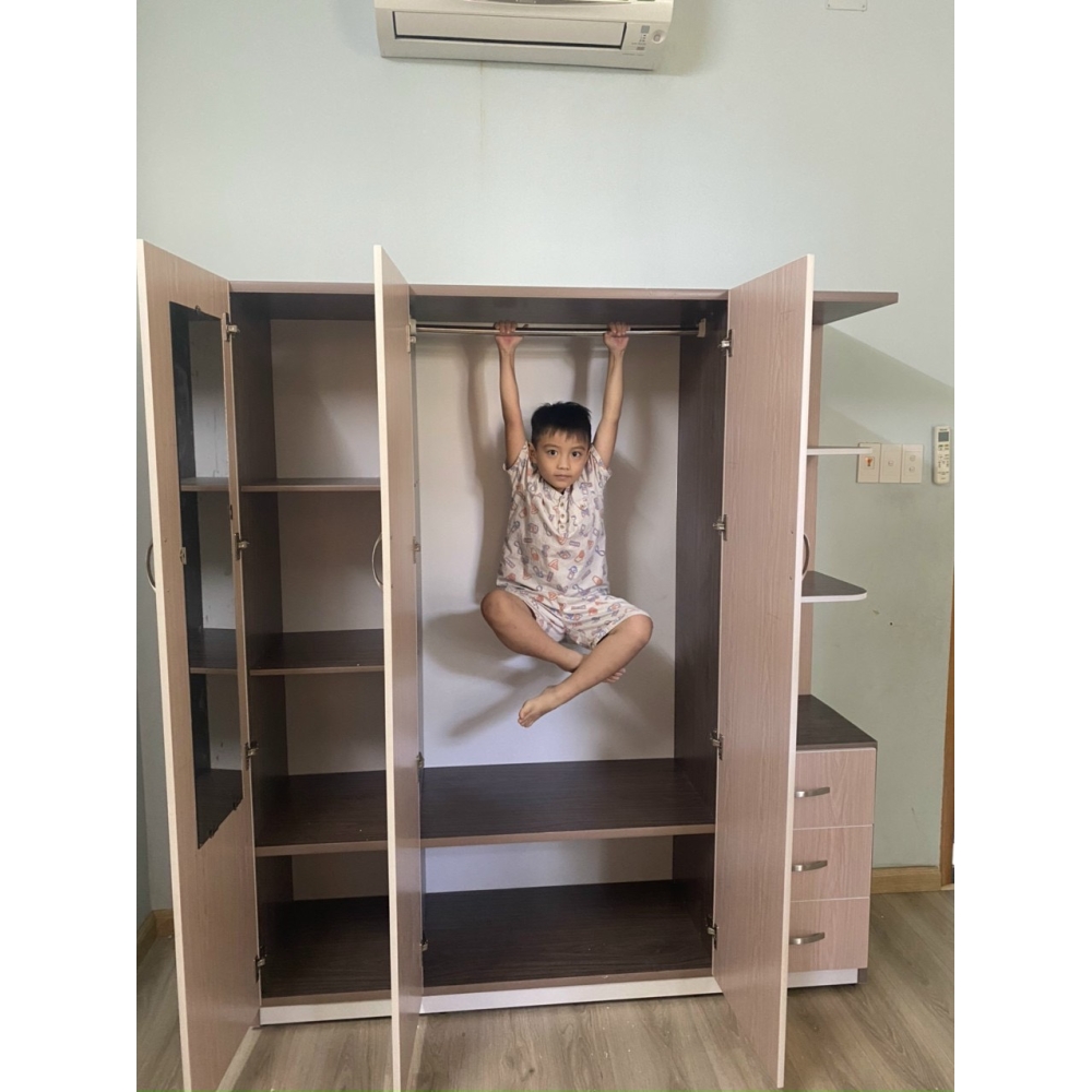 Tủ nhựa 4 Cánh Đài Loan T4CN6