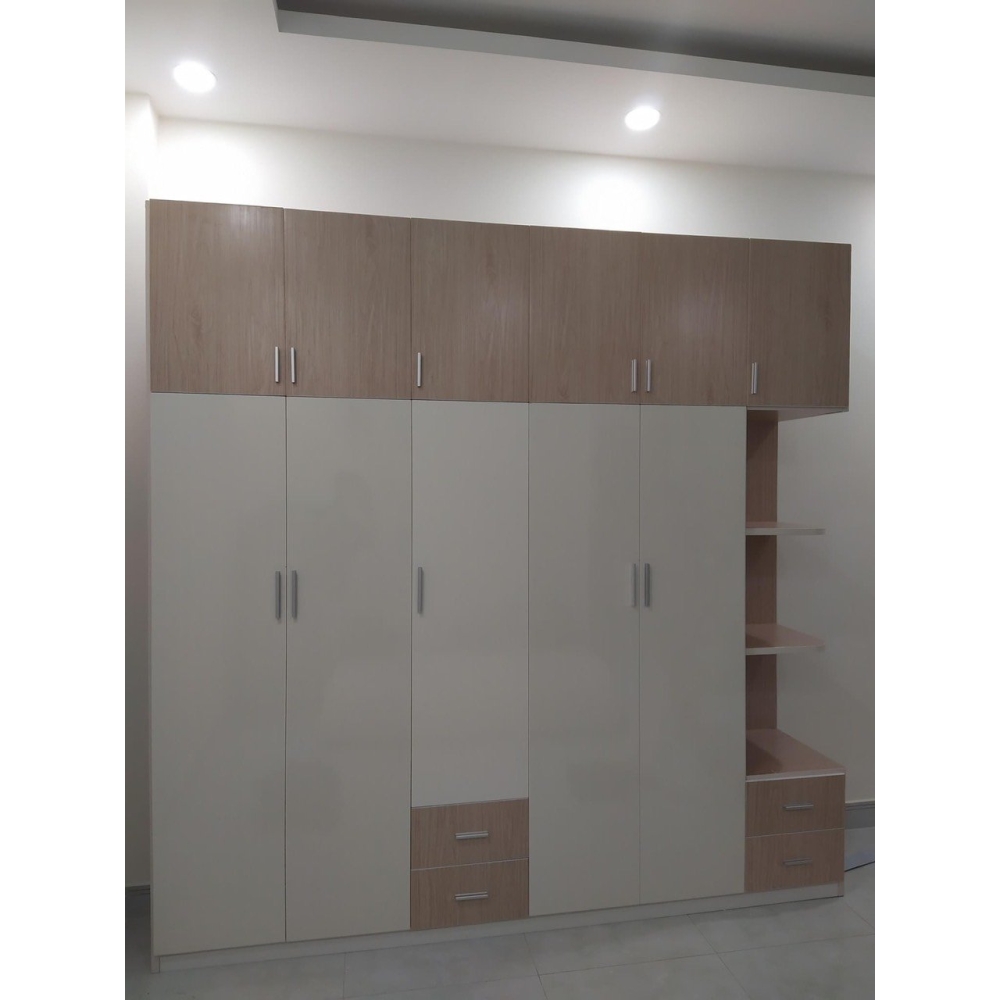 Tủ nhựa 6 cánh Đài Loan T6N4 
