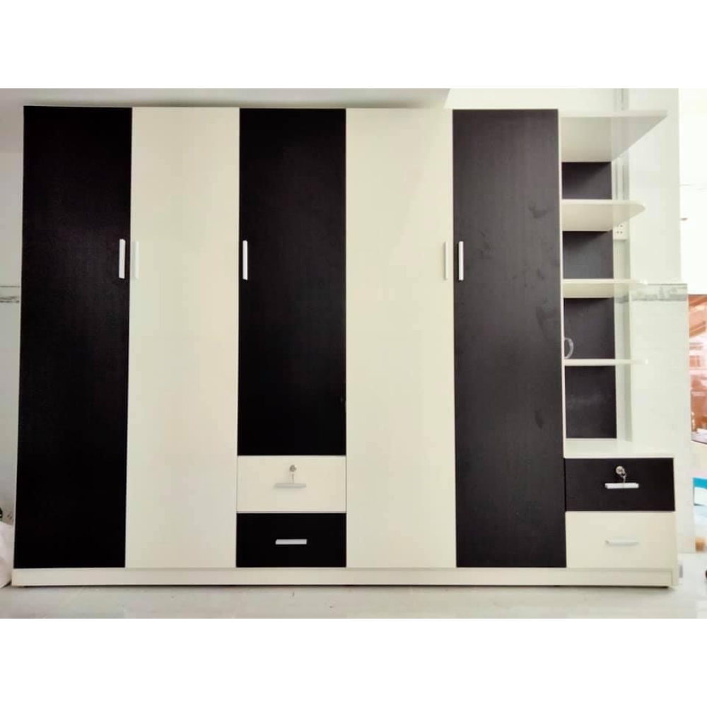 Tủ nhựa 6 cánh 1 