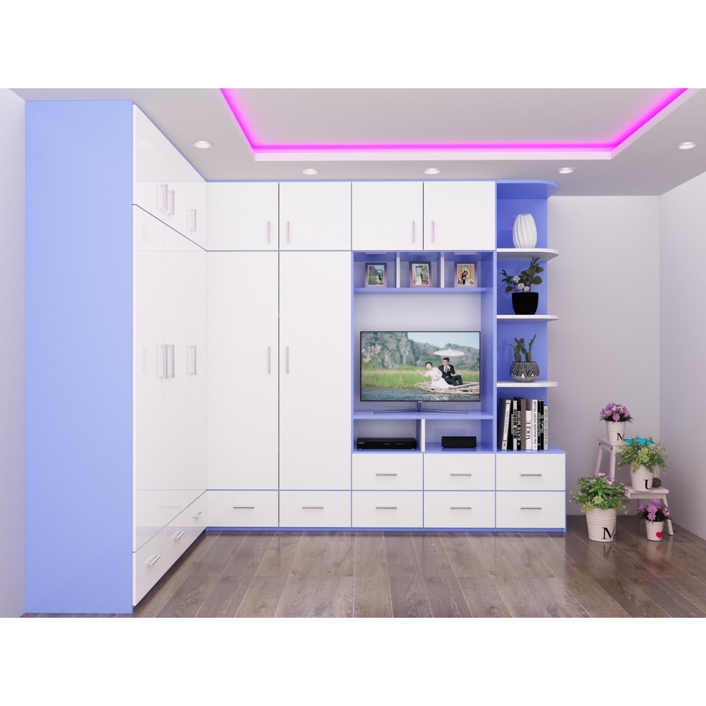 Bộ nội thất nhựa Vinco Xanh