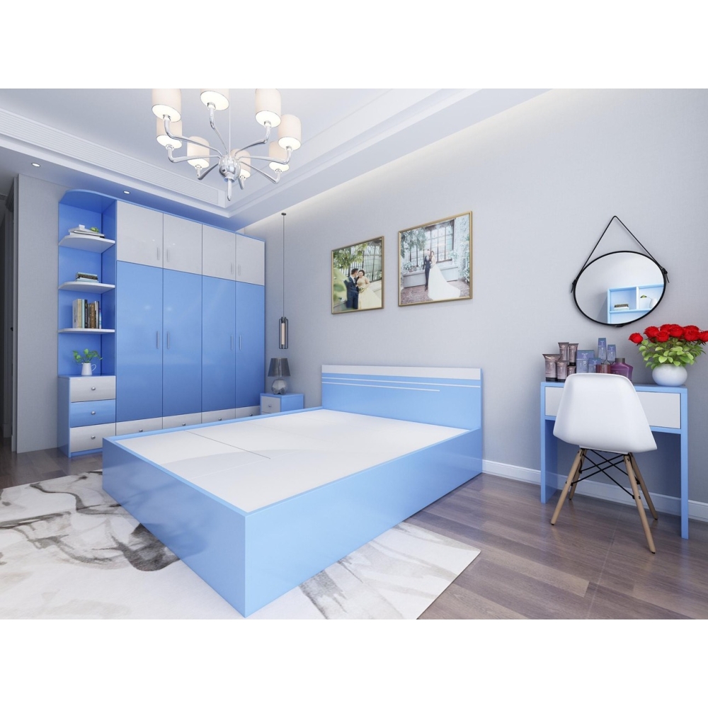 Bộ nội thất nhựa Vinco Xanh
