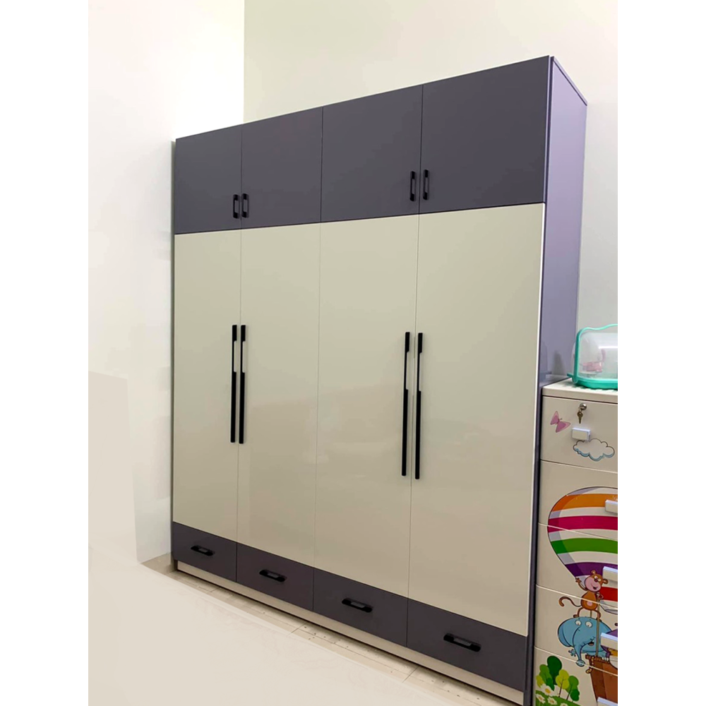 Tủ nhựa 4 cánh Vinco Plastic mẫu NEW
