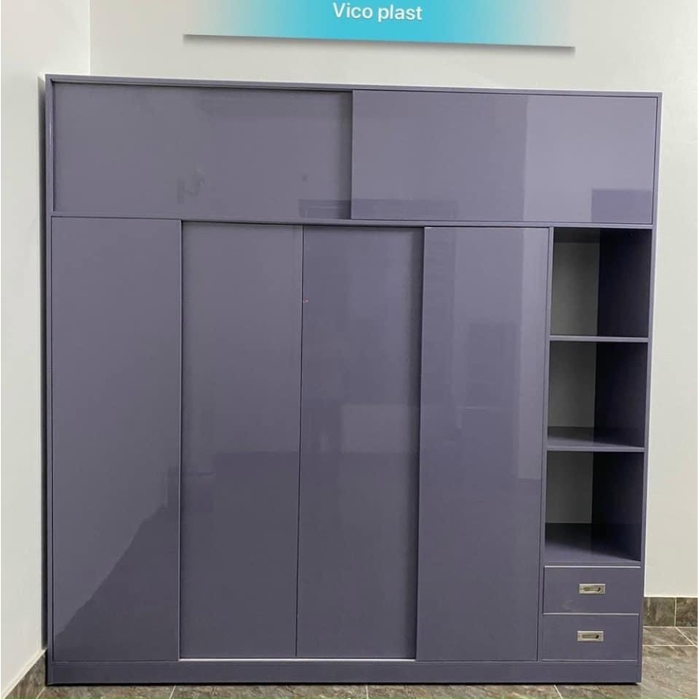 Tủ nhựa 5 cánh Vinco Plastic màu mới