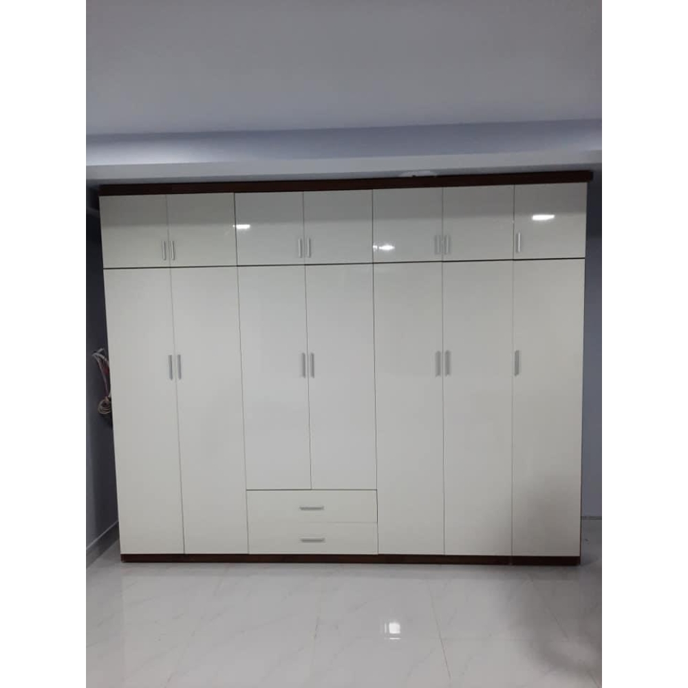 Tủ nhựa Vinco Plastic 7 Cánh Màu Trắng