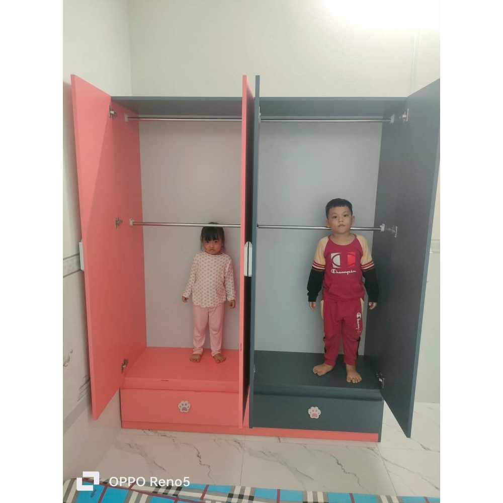 Tủ Nhựa Đài Loan 4 Cánh